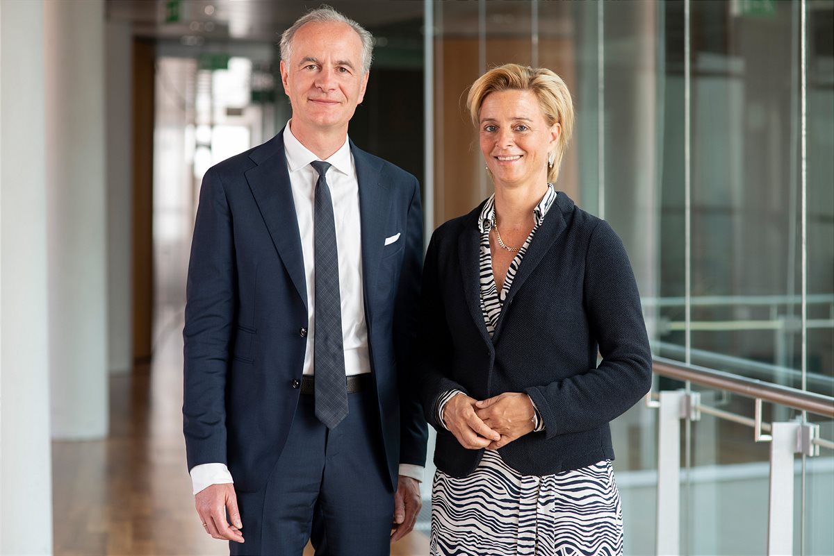 Valerie Brunner und Elgar Fleisch, Aufsichtsräte UNIQA Insurance Group 